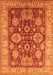 Machine Washable Oriental Orange Industrial Area Rugs, wshurb2971org