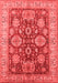 Oriental Red Industrial Area Rugs