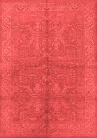 Oriental Red Industrial Rug, urb2972red