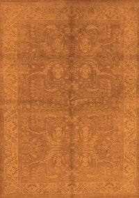 Oriental Orange Industrial Rug, urb2972org