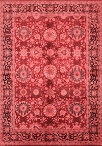 Oriental Red Industrial Rug, urb2973red