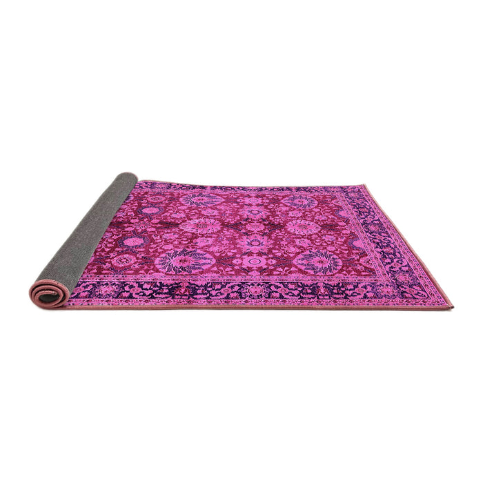 Sideview of Oriental Pink Industrial Rug, urb2973pnk