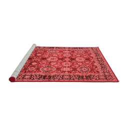 Industrial Red Washable Rugs