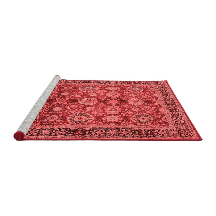 Industrial Red Washable Rugs