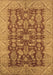 Oriental Brown Industrial Rug, urb2974brn