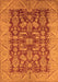 Oriental Orange Industrial Rug, urb2974org