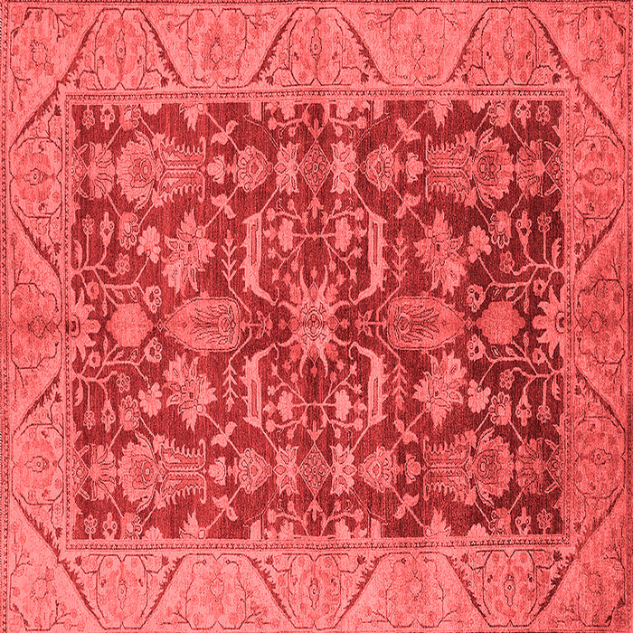 Oriental Red Industrial Rug, urb2974red