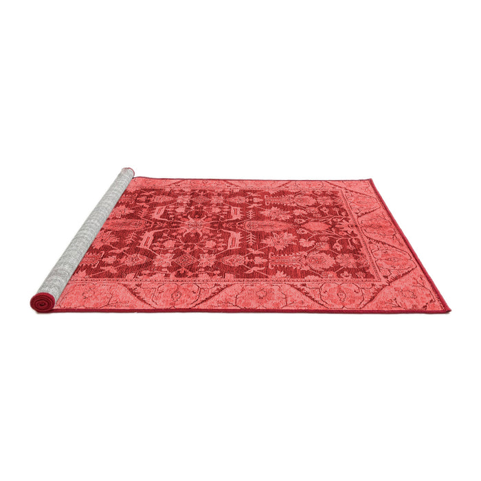 Industrial Red Washable Rugs