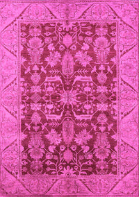 Oriental Pink Industrial Rug, urb2974pnk