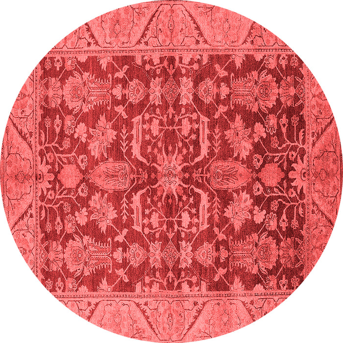 Oriental Red Industrial Rug, urb2974red