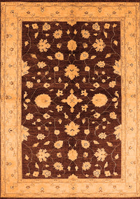 Oriental Orange Industrial Rug, urb2975org