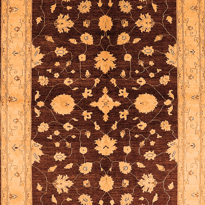 Oriental Orange Industrial Rug, urb2975org