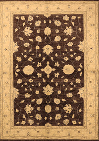 Oriental Brown Industrial Rug, urb2975brn