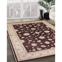 Mid-Century Modern Red Oriental Rug, urb2975