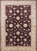 Mid-Century Modern Red Oriental Rug, urb2975