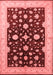 Oriental Red Industrial Area Rugs