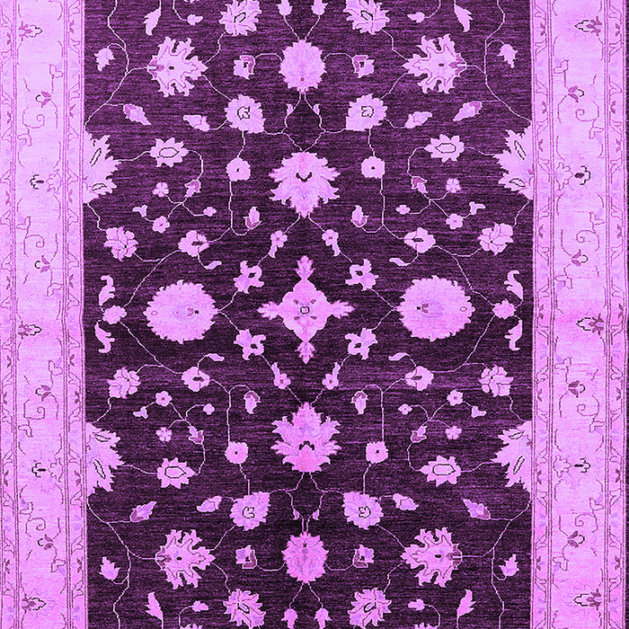 Machine Washable Oriental Purple Industrial Area Rugs, wshurb2975pur