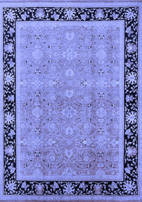 Oriental Blue Industrial Rug, urb2976blu