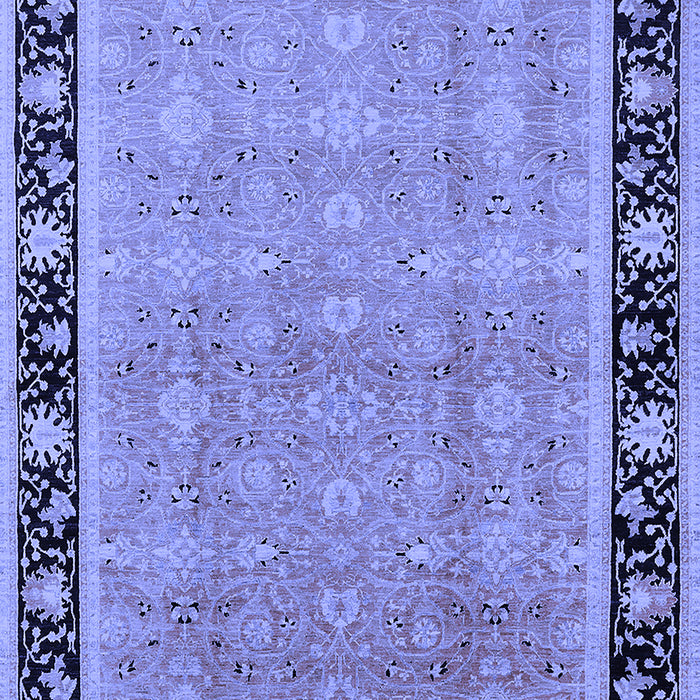 Oriental Blue Industrial Rug, urb2976blu