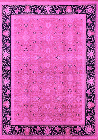 Oriental Pink Industrial Rug, urb2976pnk