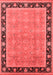 Oriental Red Industrial Area Rugs