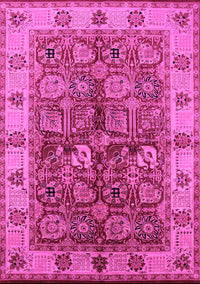 Oriental Pink Industrial Rug, urb2977pnk