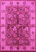 Oriental Pink Industrial Rug, urb2977pnk