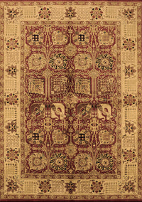 Oriental Brown Industrial Rug, urb2977brn