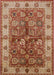 Mid-Century Modern Brown Sand Brown Oriental Rug, urb2977