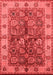 Oriental Red Industrial Area Rugs