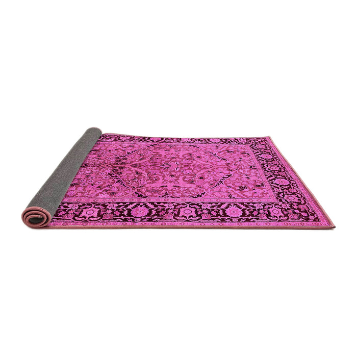 Sideview of Oriental Pink Industrial Rug, urb2978pnk