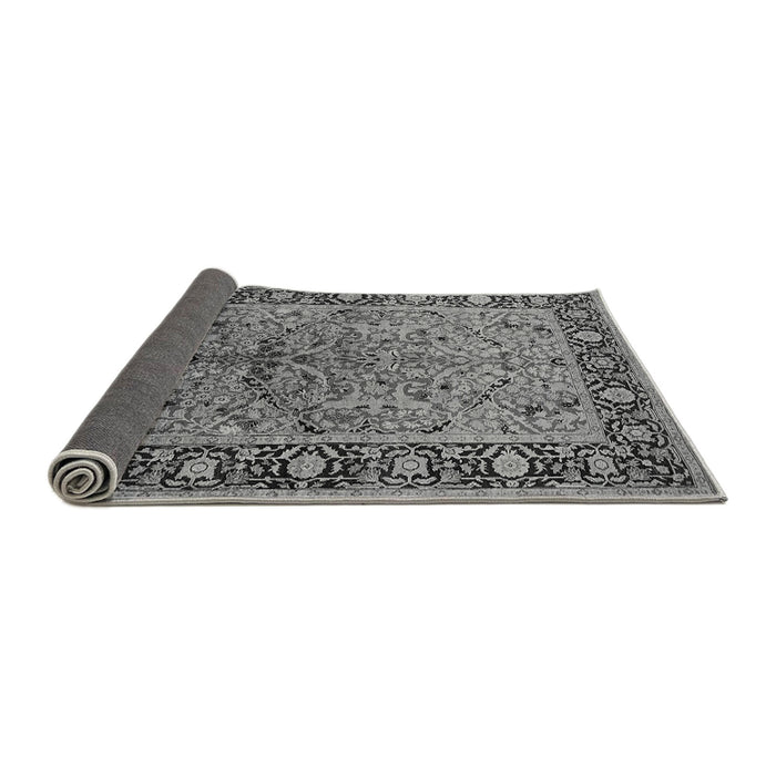 Sideview of Oriental Gray Industrial Rug, urb2978gry