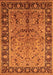 Oriental Orange Industrial Rug, urb2978org