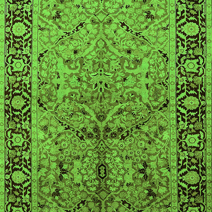 Oriental Green Industrial Rug, urb2978grn
