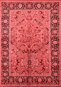 Oriental Red Industrial Rug, urb2978red