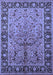 Oriental Blue Industrial Rug, urb2978blu