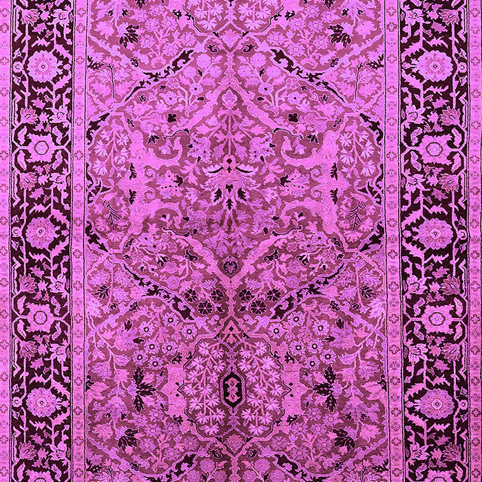 Machine Washable Oriental Purple Industrial Area Rugs, wshurb2978pur
