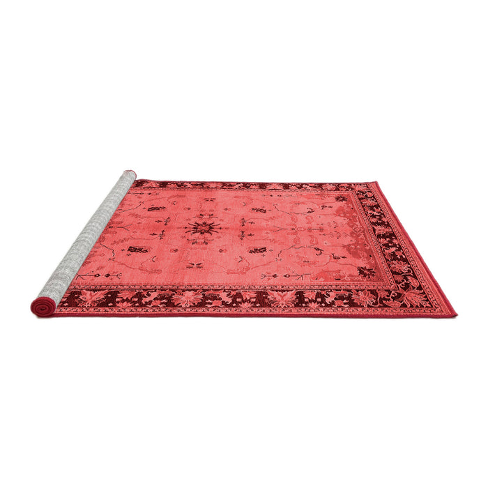 Industrial Red Washable Rugs