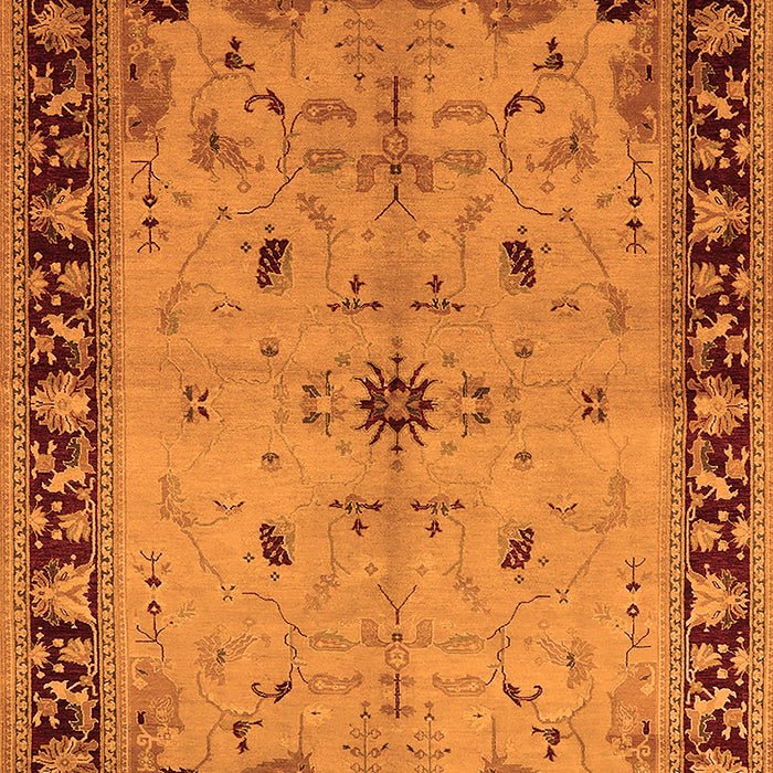 Oriental Orange Industrial Rug, urb2979org