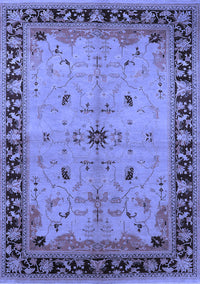 Oriental Blue Industrial Rug, urb2979blu