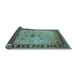 Sideview of Oriental Light Blue Industrial Rug, urb2979lblu