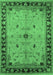 Oriental Emerald Green Industrial Rug, urb2979emgrn