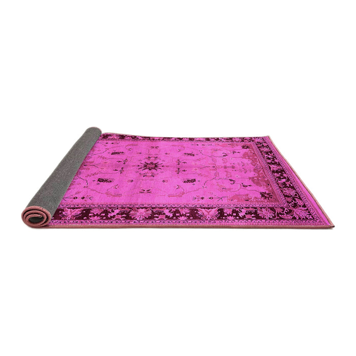 Sideview of Oriental Pink Industrial Rug, urb2979pnk
