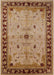 Mid-Century Modern Mahogany Brown Oriental Rug, urb2979