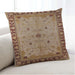 Lifestyle Image of Mid-Century Modern Urban Square Mahogany Brown Throw Pillow, 18 inch by 18 inch, pwurb2979