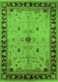 Oriental Green Industrial Rug, urb2979grn