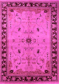 Oriental Pink Industrial Rug, urb2979pnk