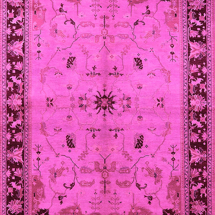 Oriental Pink Industrial Rug, urb2979pnk
