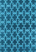 Oriental Light Blue Industrial Rug, urb2980lblu