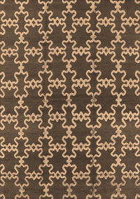 Oriental Brown Industrial Rug, urb2980brn